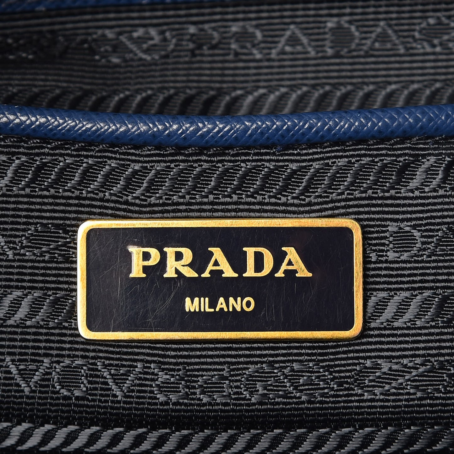 Saffiano Lux Extra Large Galleria Double Zip Tote Bluette