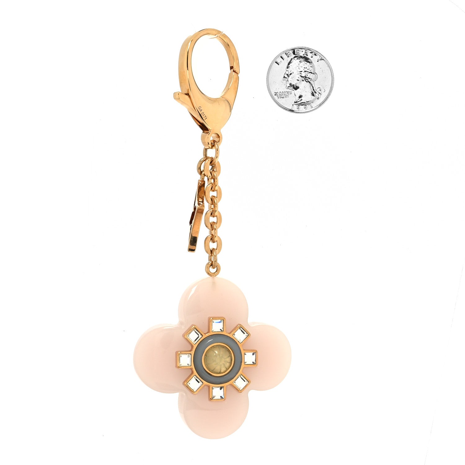 Louis Vuitton Fleur d'Etoile Bag Charm Rose 2 of 4
