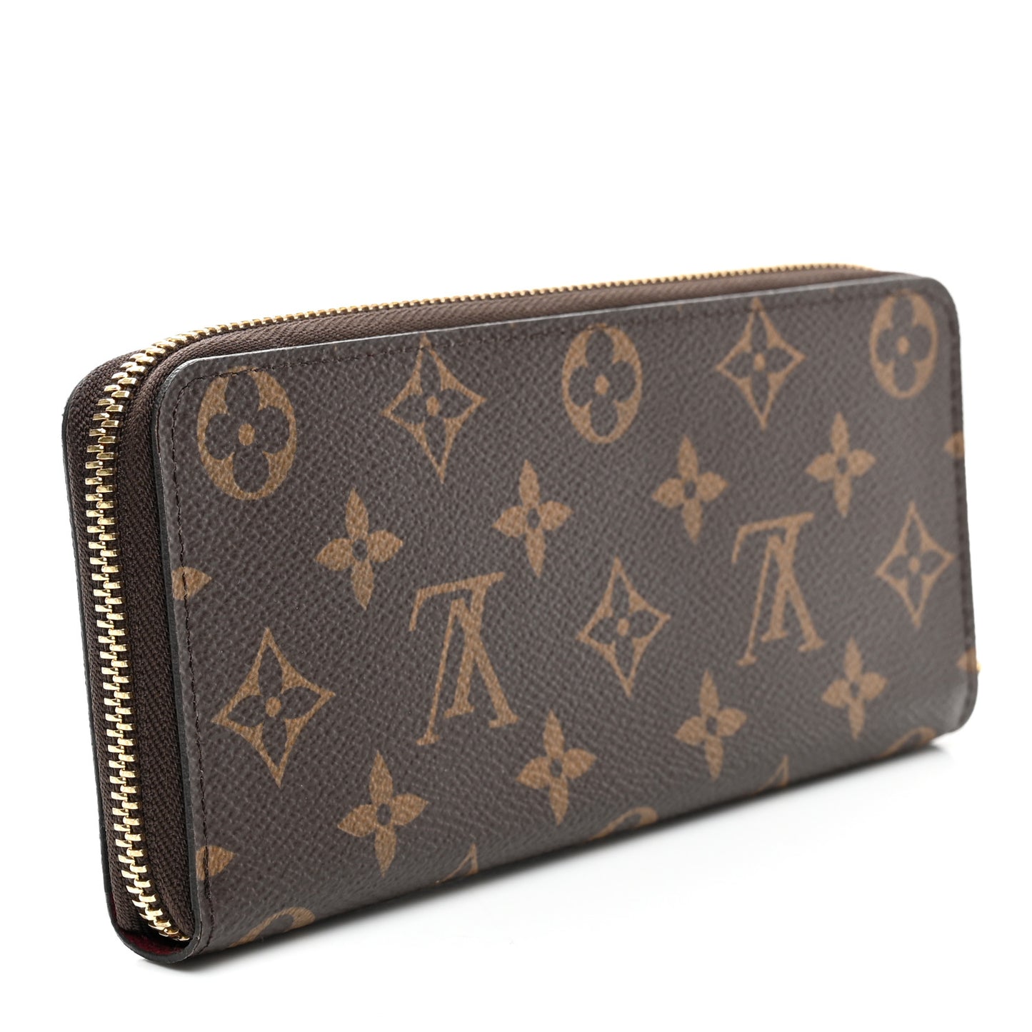 Monogram Clemence Wallet Fuchsia