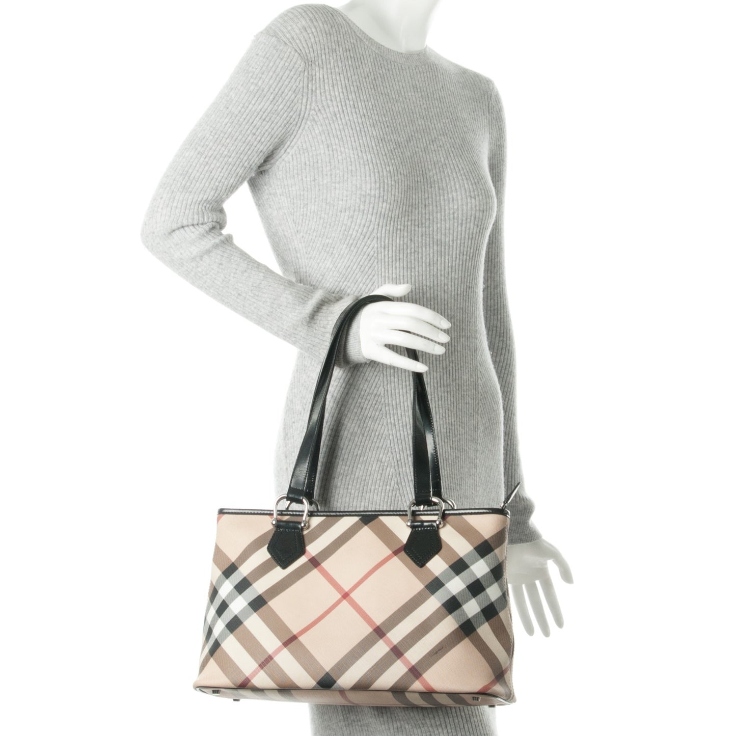 Supernova Check Stanton Tote Black