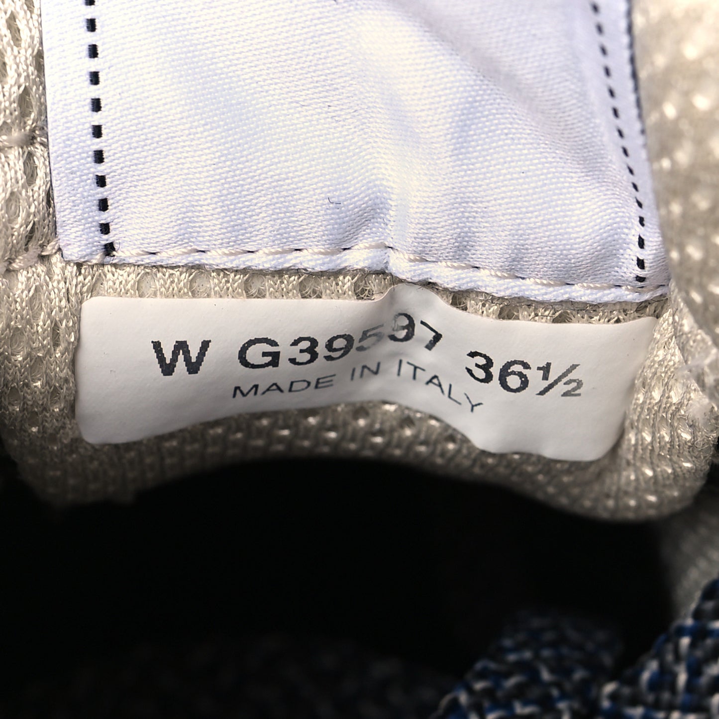 Tweed Suede CC Sneakers 36.5 Grey Pink Multicolor