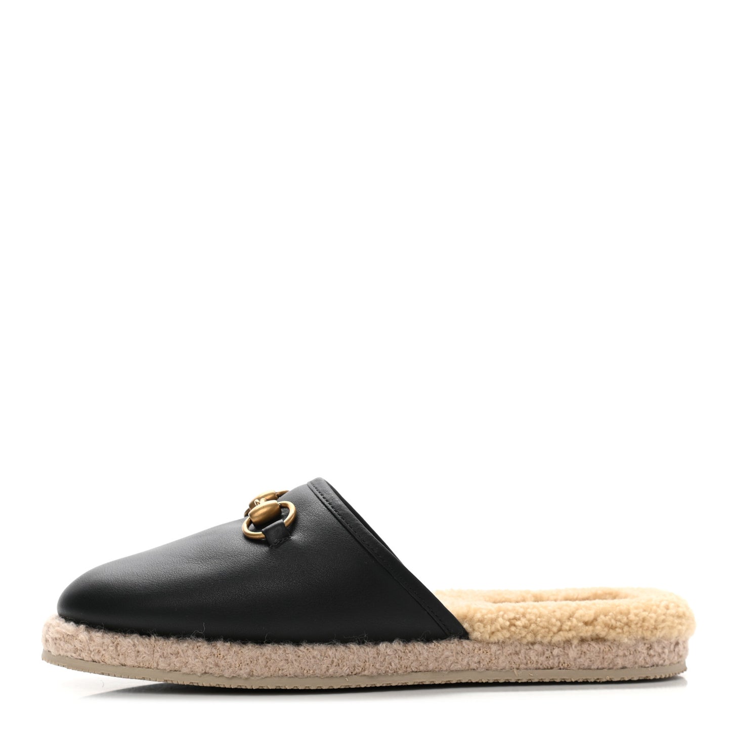 Nappa Wool Womens Fria Slippers 38 Black Butterscotch