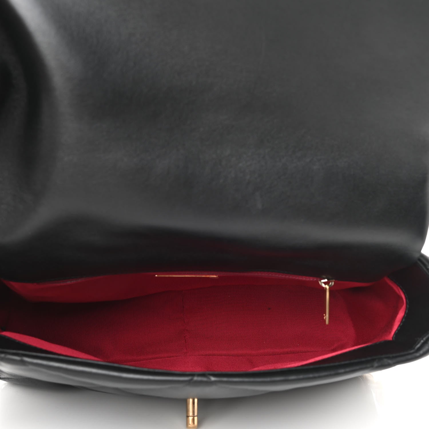 Chanel Lambskin Quilted Large Chanel 19 Flap Black 5 of 11