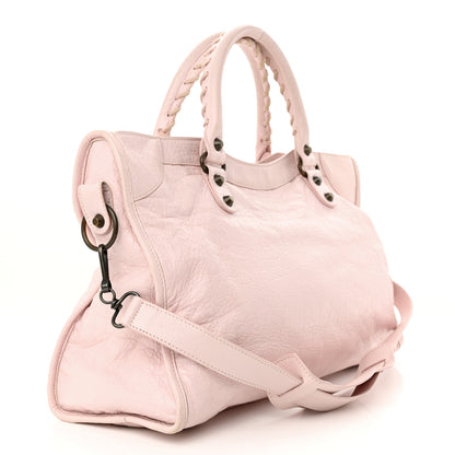 Balenciaga Agneau Classic Hardware City Rose Poudre Rose Petunia 3 of 17