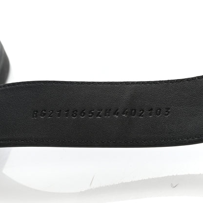 Hermes Calfskin Mens Chypre Sandals 44 Naturel Safari Black 7 of 8