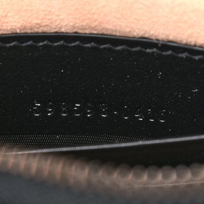 Gucci Calfskin Matelasse GG Marmont Wrist Wallet Black 7 of 10