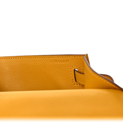 Hermes Swift Kelly Pochette Clutch Jaune Ambre 7 of 15