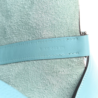 Hermes Taurillon Clemence Picotin 26 GM Bleu Atoll 7 of 11