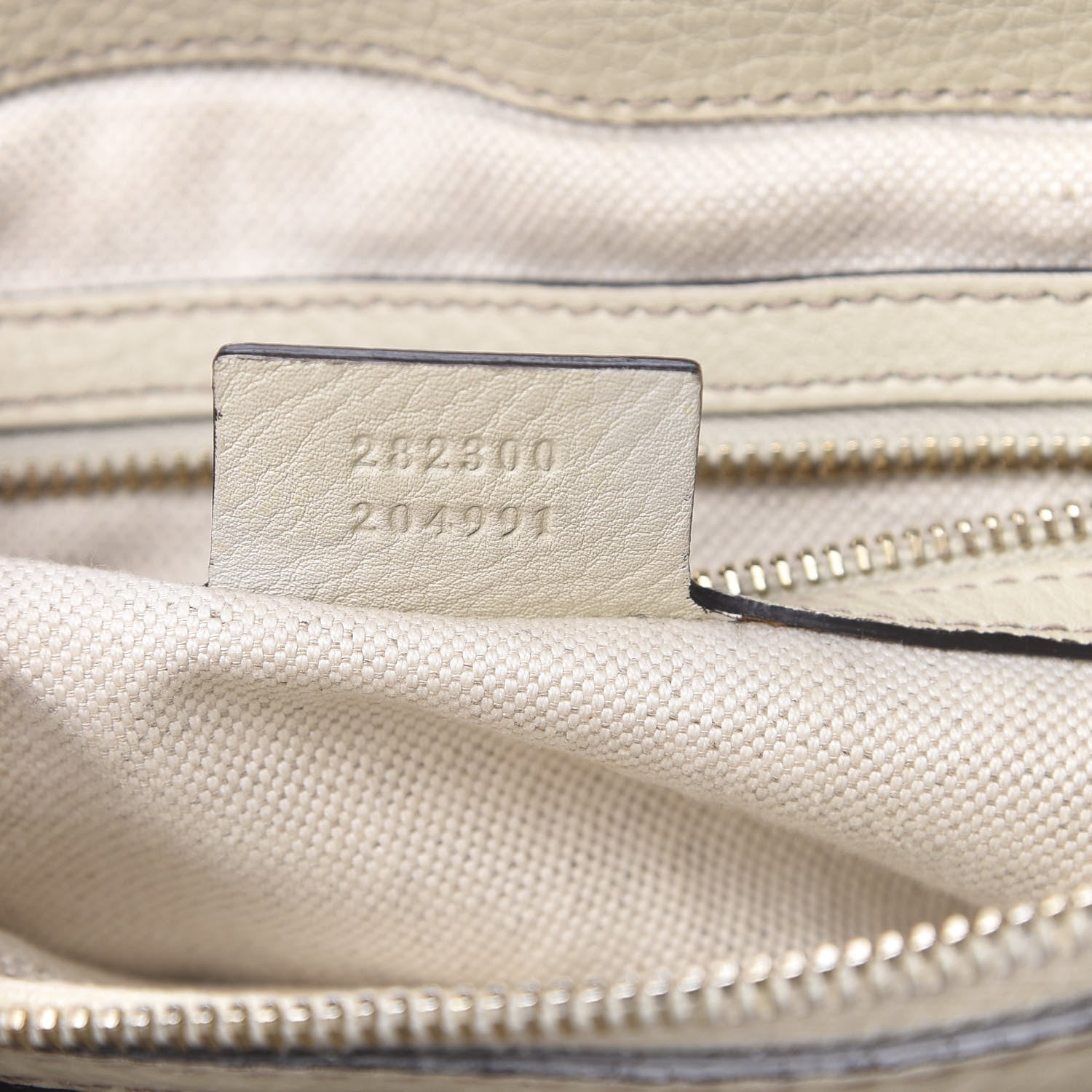 Gucci Monogram GG Canvas Small Bella Top Handle Bag Off White 8 of 18