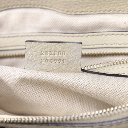 Gucci Monogram GG Canvas Small Bella Top Handle Bag Off White 8 of 18