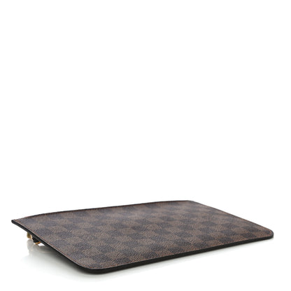 Louis Vuitton Damier Ebene Neverfull MM GM Pochette Rose Ballerine 4 of 9