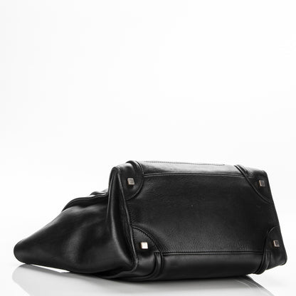 Celine Smooth Calfskin Mini Luggage Black 4 of 12