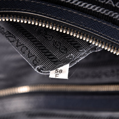 Prada Saffiano Travel Briefcase Baltico 7 of 13