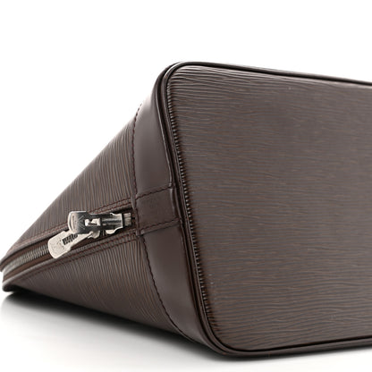 Louis Vuitton Epi Alma PM Moka 9 of 13