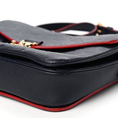 Louis Vuitton Empreinte Pochette Metis Marine Rouge 9 of 9