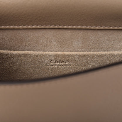 Chloe Calfskin Suede Small Nile Bracelet Bag Motty Grey 8 of 10