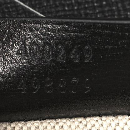 Gucci X BALENCIAGA Calfskin Logo Print Small Dionysus Shoulder Bag Black 8 of 11