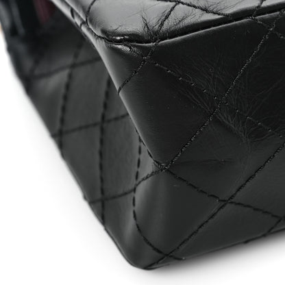 Chanel Aged Calfskin Quilted 2.55 Reissue 225 Flap Black 7 of 8