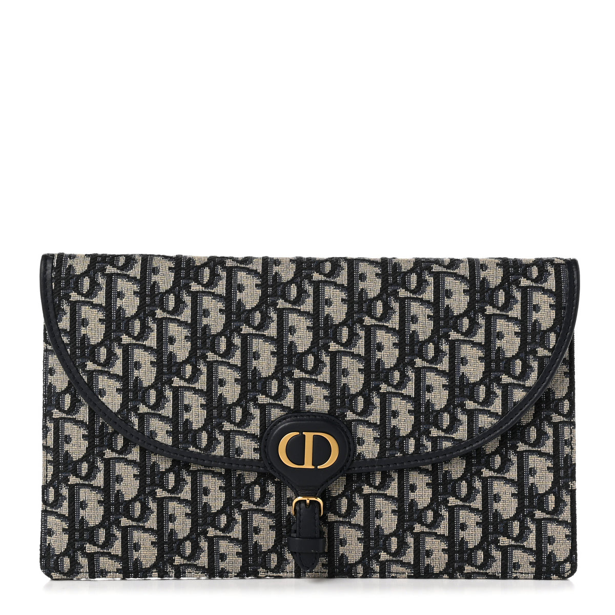 Christian Dior Oblique Bobby Pouch Blue 1 of 12