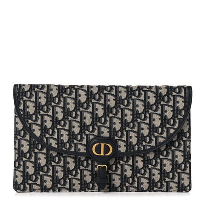 Christian Dior Oblique Bobby Pouch Blue 1 of 12