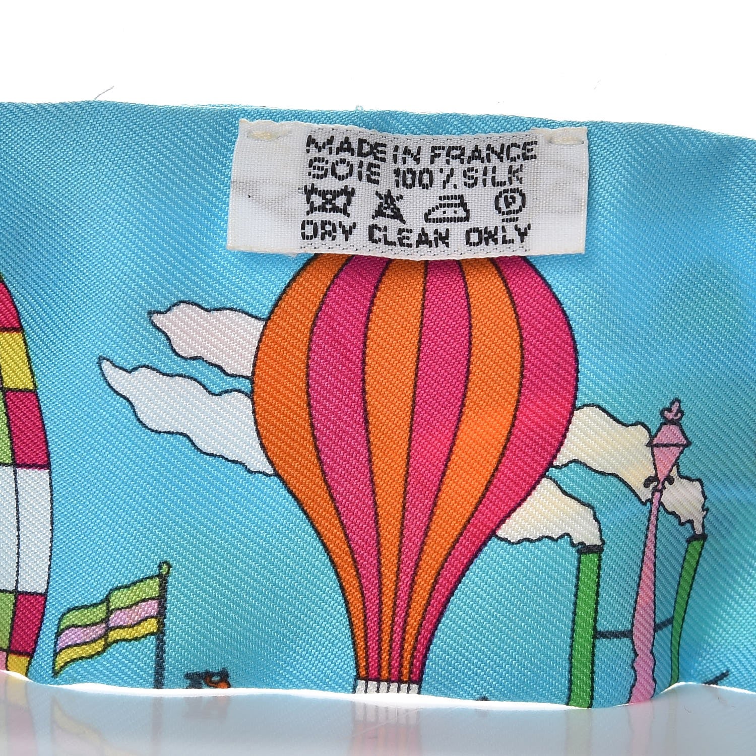 Hermes Silk Les Folies Du Ciel Twilly 3 of 5