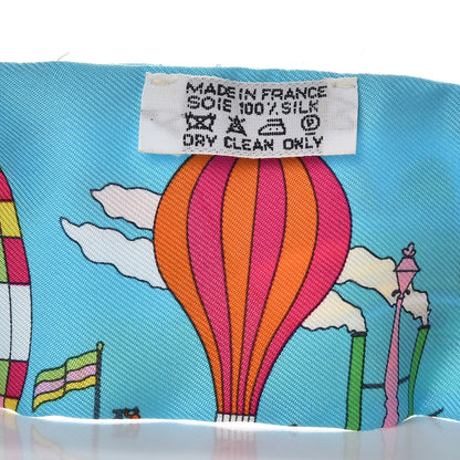 Hermes Silk Les Folies Du Ciel Twilly 3 of 5