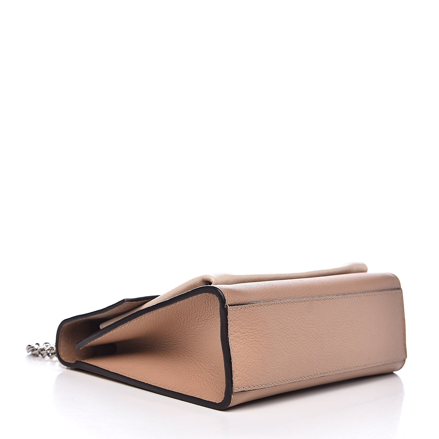 Soft Calfskin Mylockme Chain Bag BB Papyrus Creme