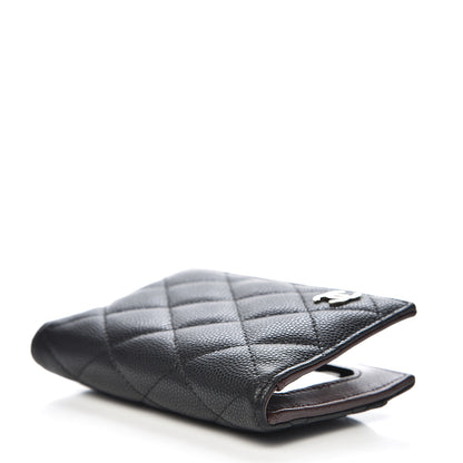 Chanel Caviar Quilted Card Holder Wallet Black 4 of 8