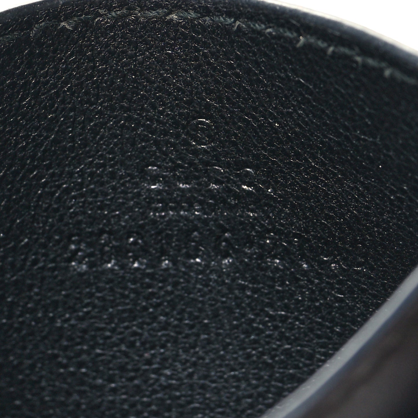 GG Supreme Monogram Bees Card Holder Black