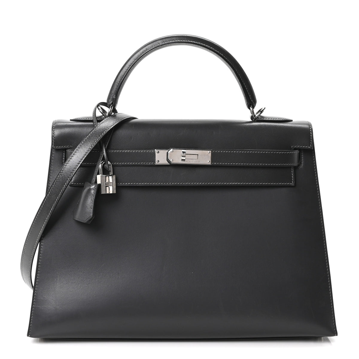Hermes Box Kelly Sellier 32 Ardoise 1 of 9
