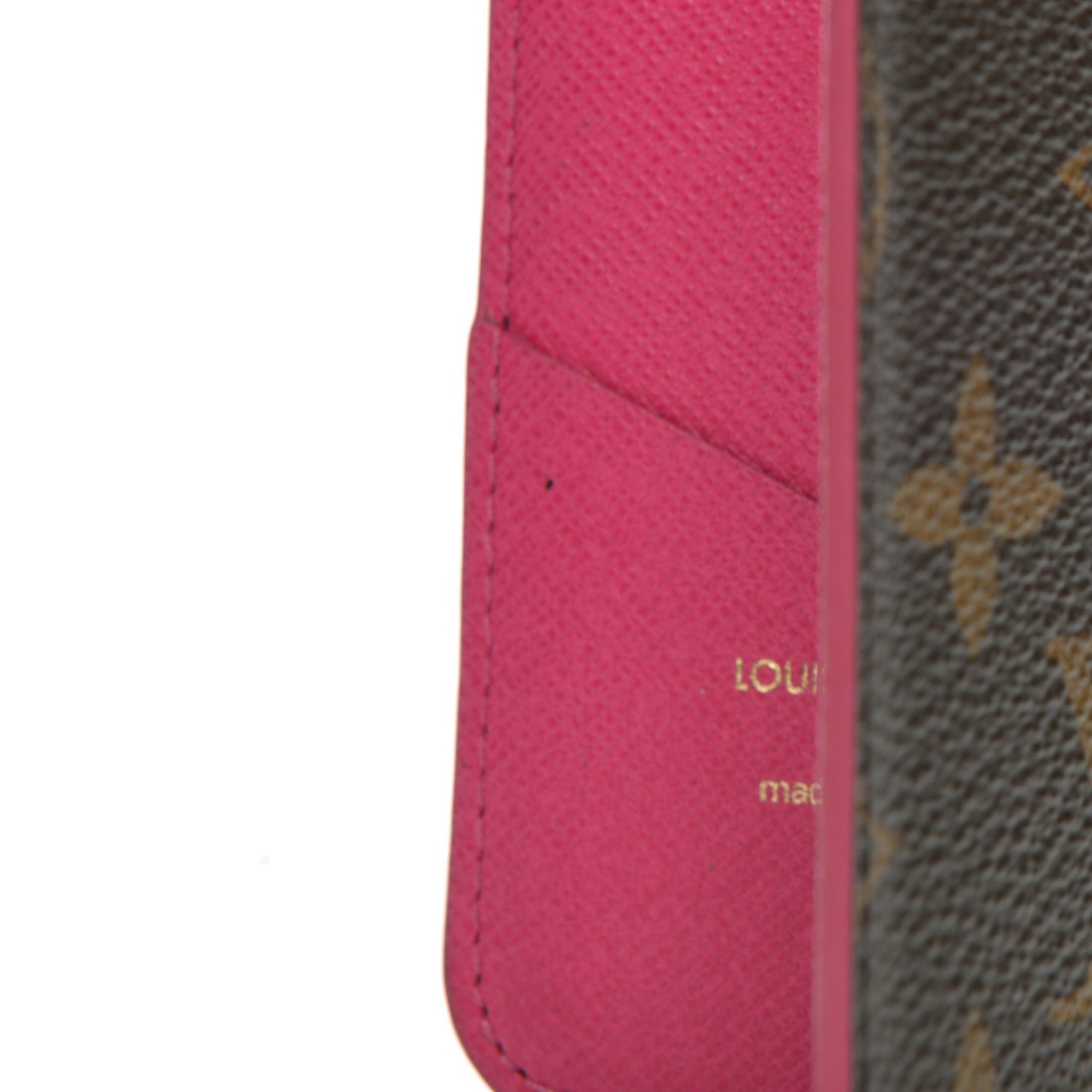 Monogram iPhone 7 Folio Case Pink