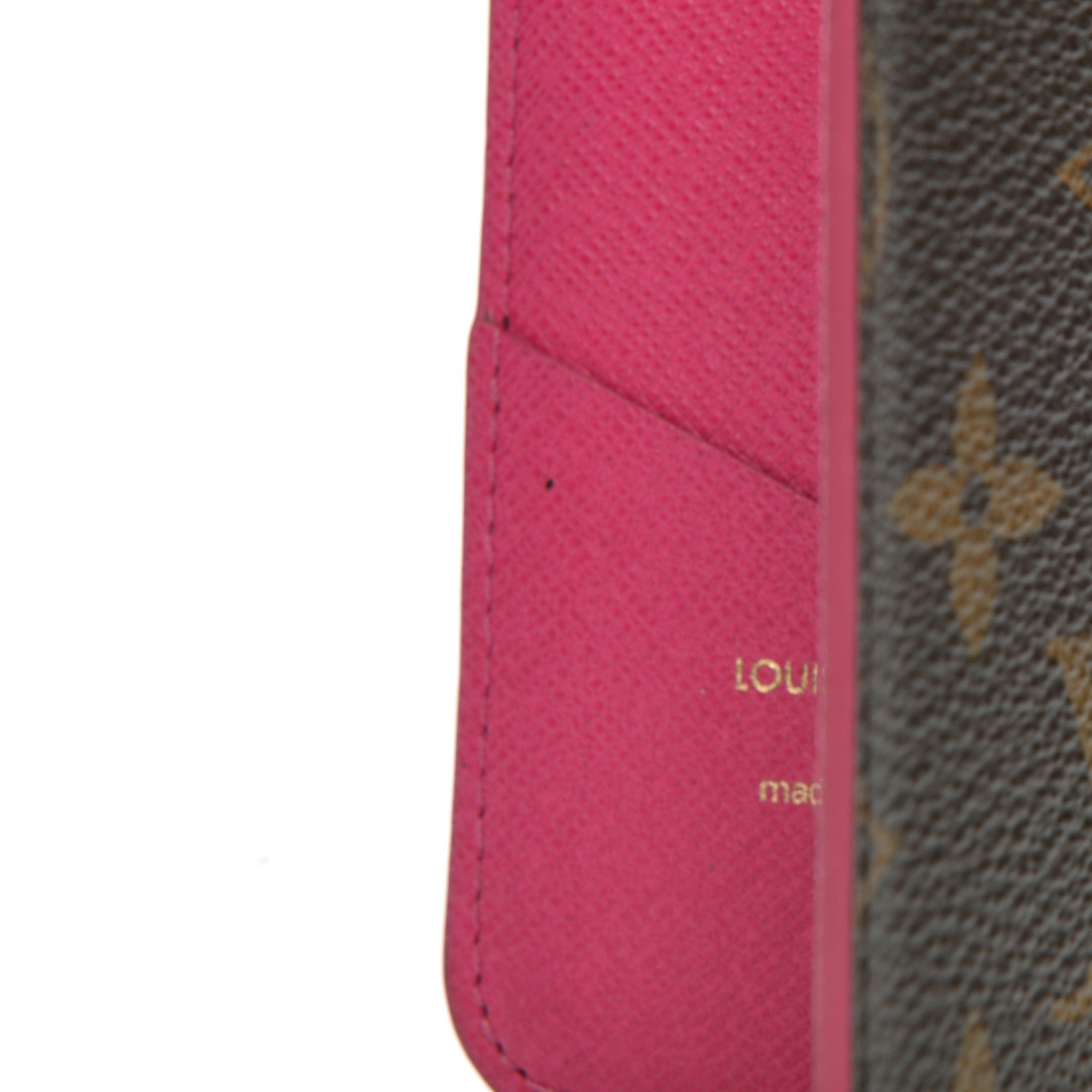 Louis Vuitton Monogram iPhone 7 Folio Case Pink 7 of 7