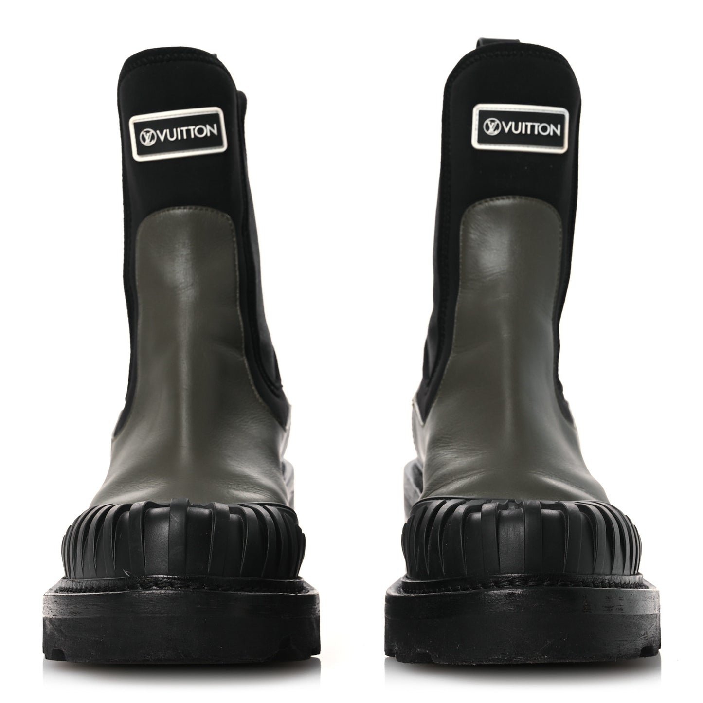 Calfskin Beaubourg Ankle Boots 39 Black Green