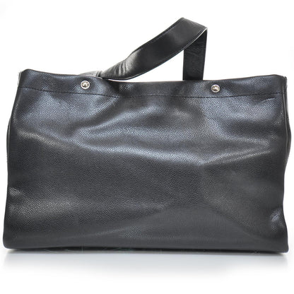 Chanel Caviar Quilted Executive Cerf Shopper Tote Black 4 of 10