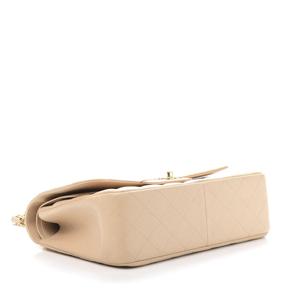 Chanel Caviar Quilted Jumbo Double Flap Beige Clair 4 of 11