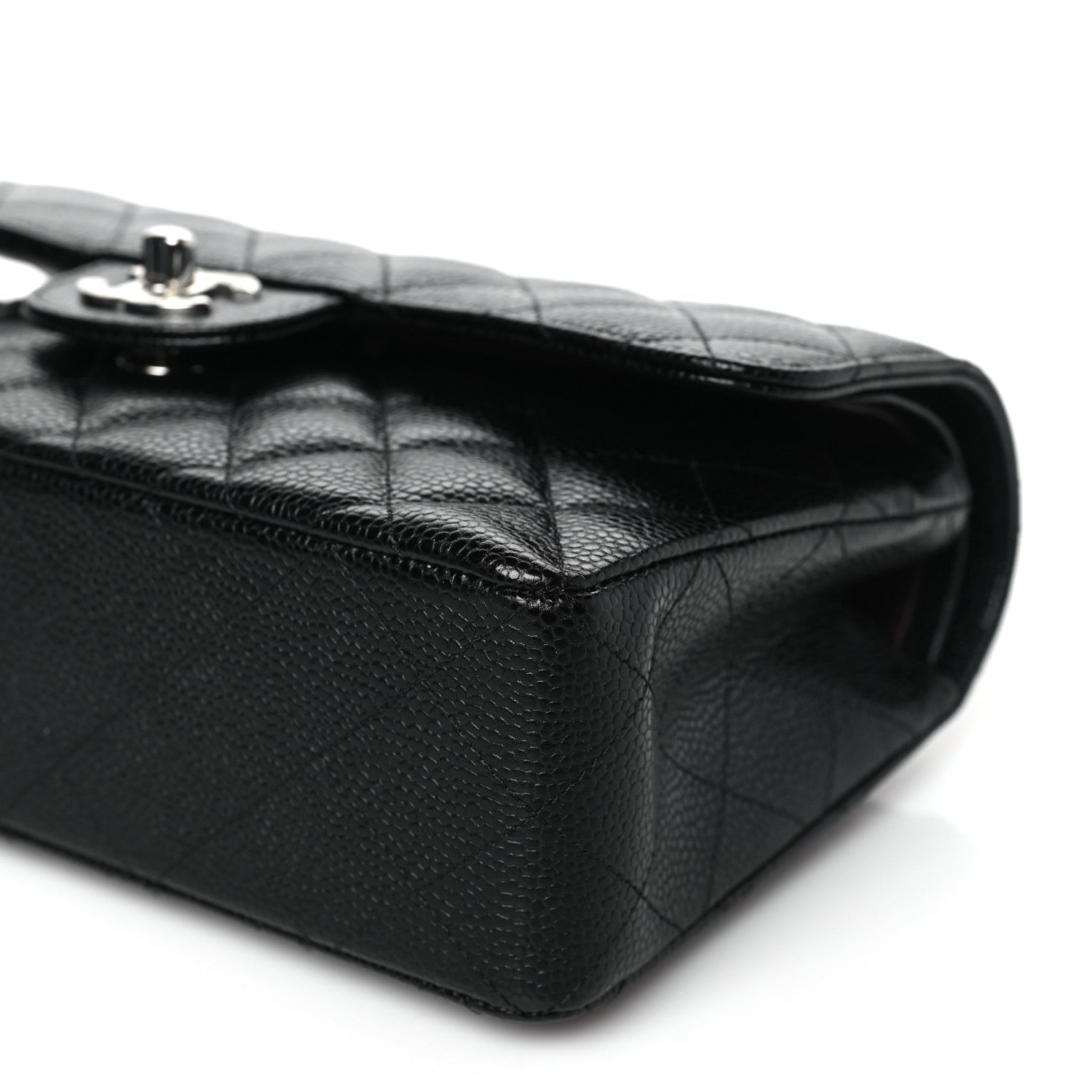 Chanel Caviar Quilted Small Double Flap Black 10 of 11