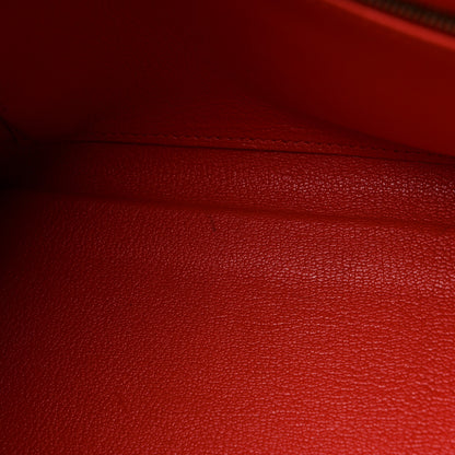 Hermes Taurillon Clemence Kelly Retourne 28 Rouge Pivoine 12 of 17