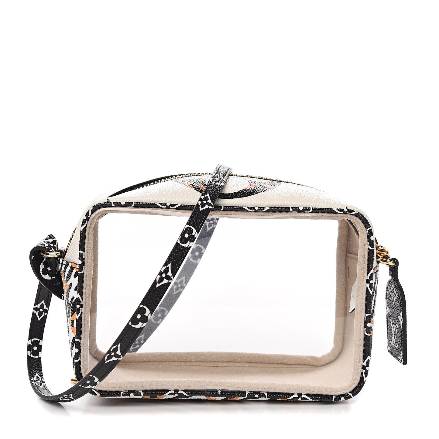 Monogram Giant Jungle Beach Pouch Ivory
