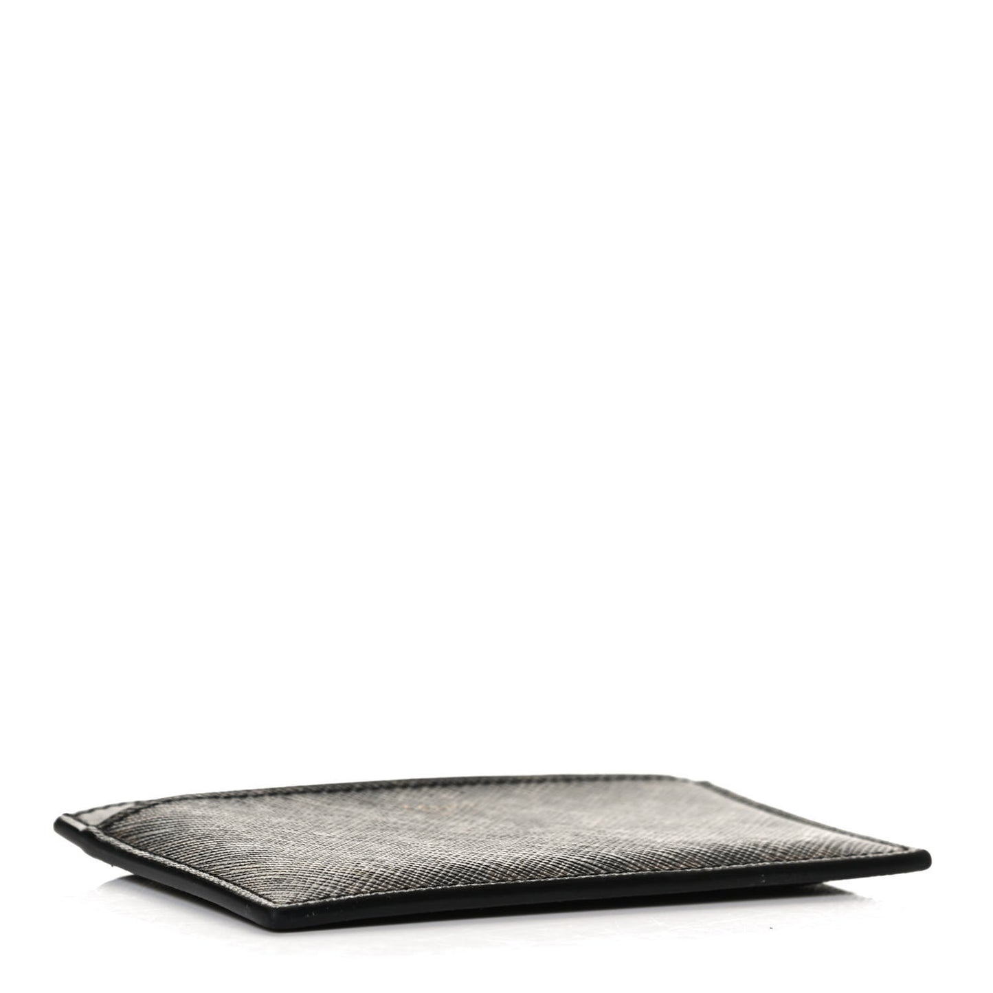 Triomphe Canvas Card Holder Black