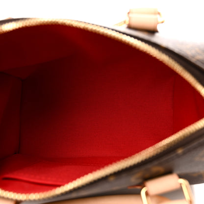 Louis Vuitton Monogram Speedy Bandouliere 20 Black 5 of 9
