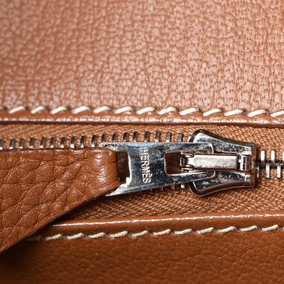 Hermes Taurillon Clemence Birkin 35 Gold 16 of 43