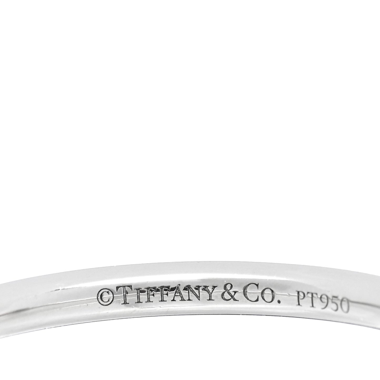 Platinum Diamond .15ct Princess Cut Diamond Engagement Ring 49 4.75