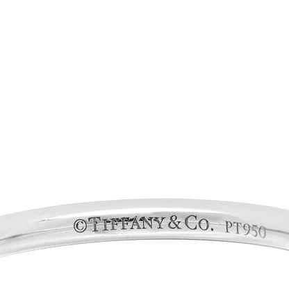 Tiffany Platinum Diamond .15ct Princess Cut Diamond Engagement Ring 49 4.75 4 of 4