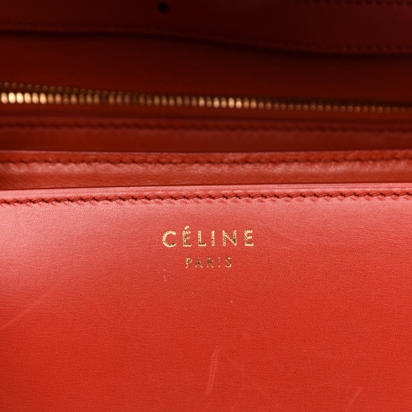 Box Calfskin Medium Classic Box Flap Bag Red