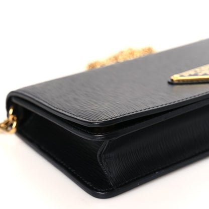 Prada Vitello Move Triangle Logo Miniborse Black 8 of 9
