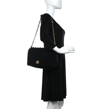 Dolce & Gabbana Crochet Miss Sicily Chain Flap Black 3 of 13