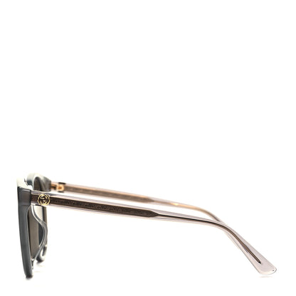 Gucci Acetate Round Frame Sunglasses GG3833FS Grey Pearl 3 of 7