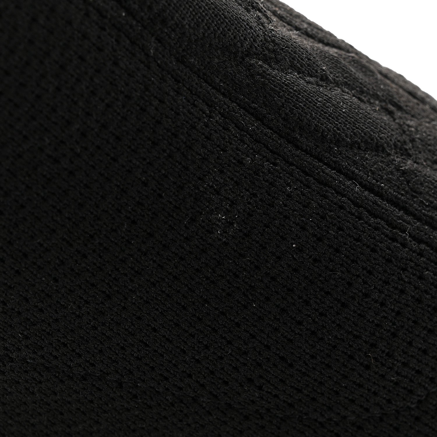 Hermes Knit Calfskin Fontaine 60 Boots 36 Black 13 of 14