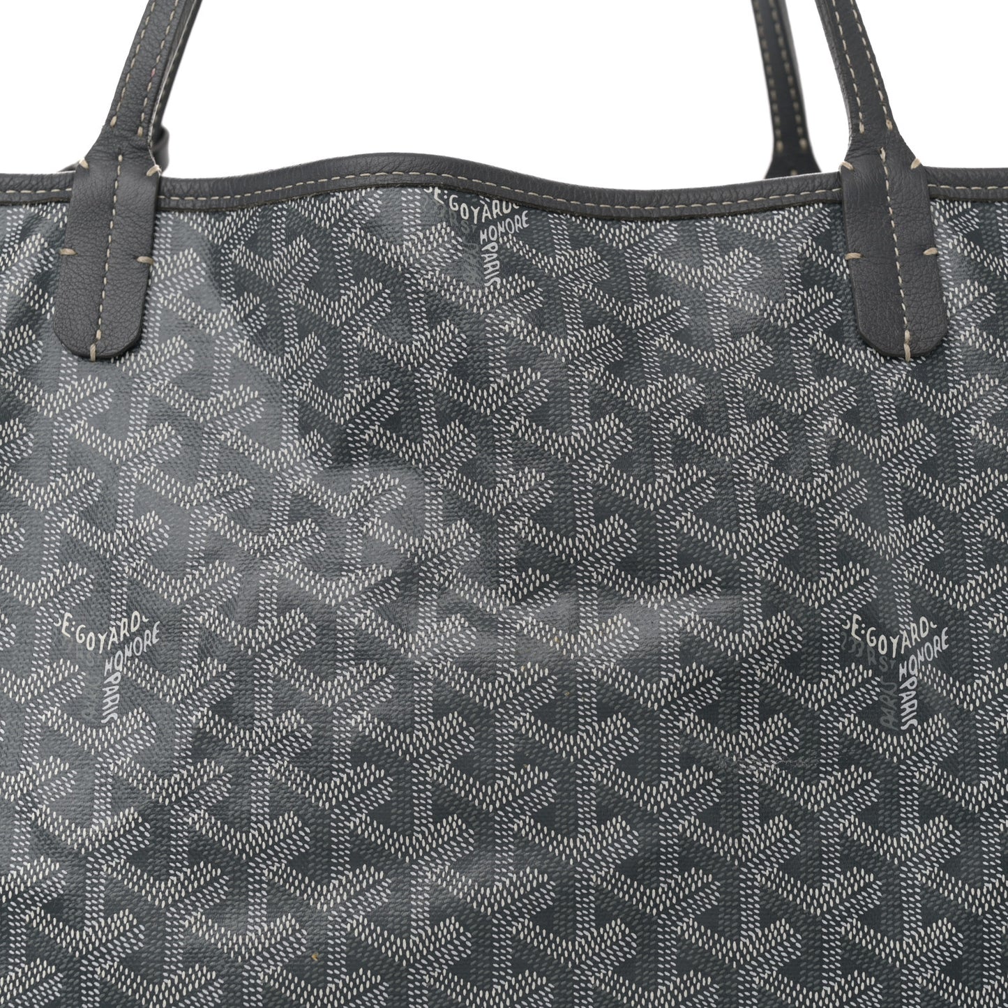 Goyardine Reversible Anjou GM Grey