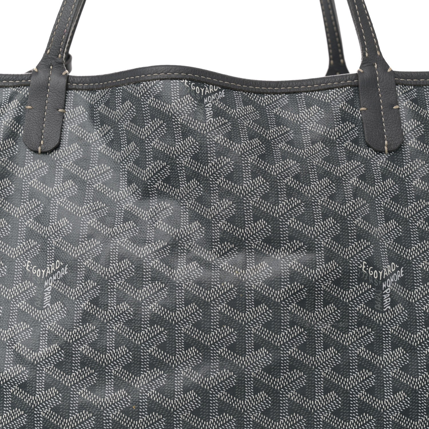 Goyard Goyardine Reversible Anjou GM Grey 12 of 22